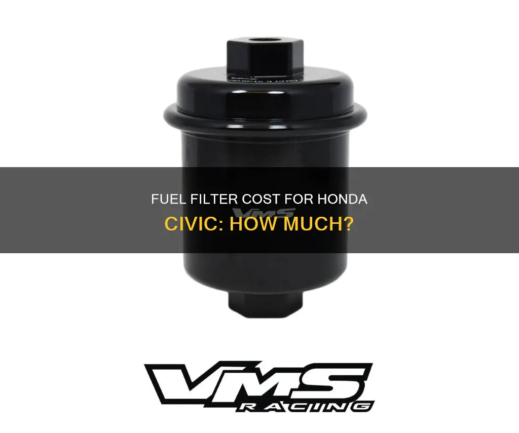 how much is a fuel filter for honda civic