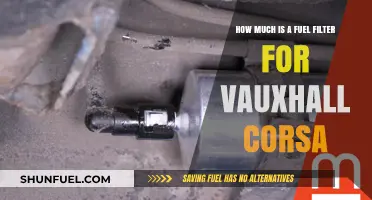 Fuel Filter Cost for Vauxhall Corsa: How Much?