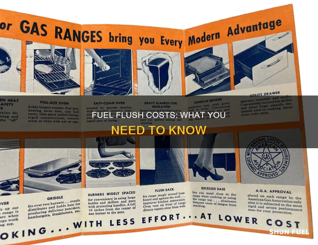 how much is a fuel flush