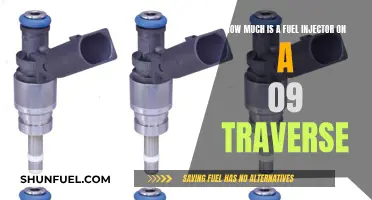 Fuel Injector Replacement Cost for '09 Traverse