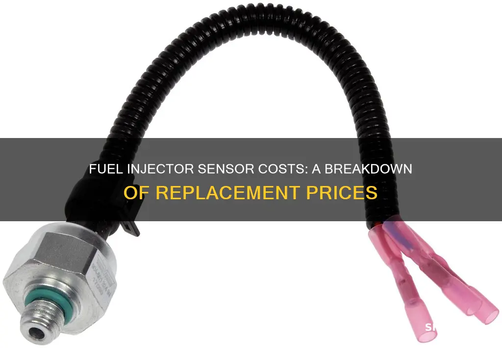 how much is a fuel injector sensor replacement