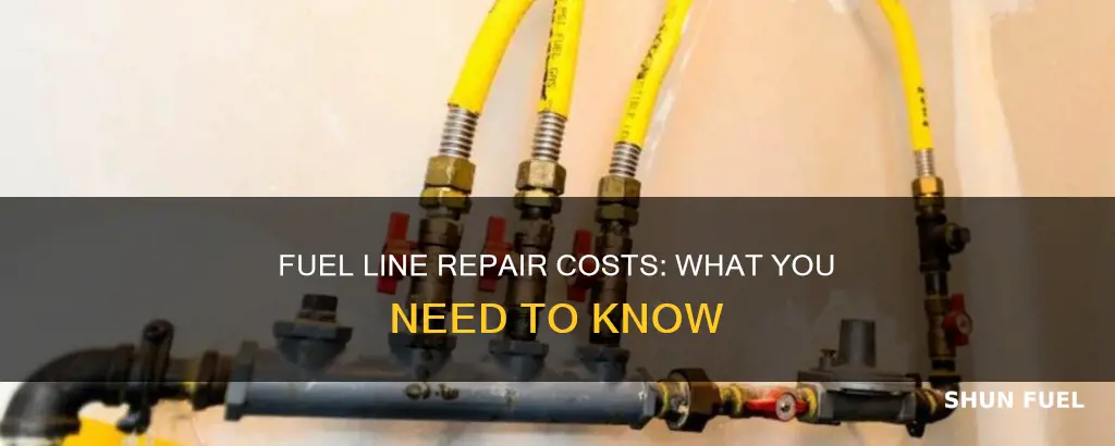 how much is a fuel line repair