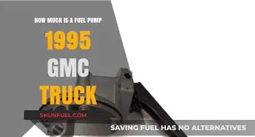 Fuel Pump Replacement Cost for 1995 GMC Truck