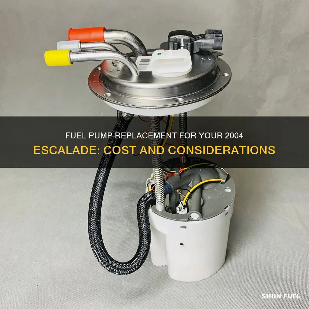 how much is a fuel pump 2004 escalde