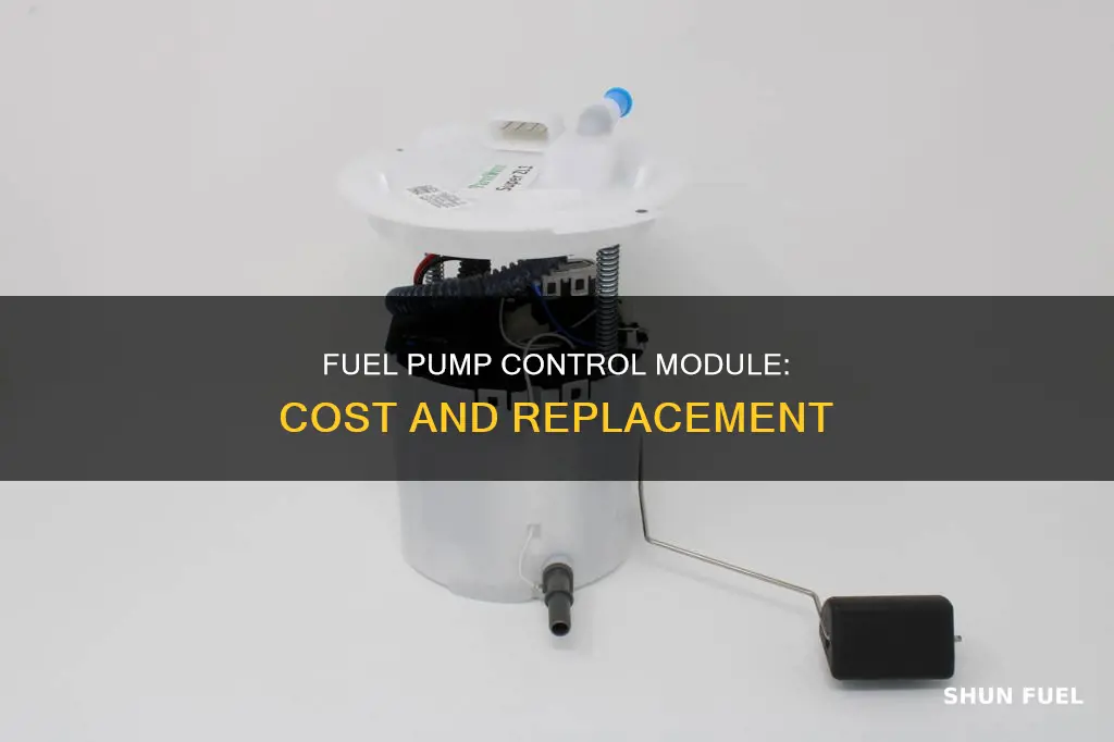 how much is a fuel pump control module