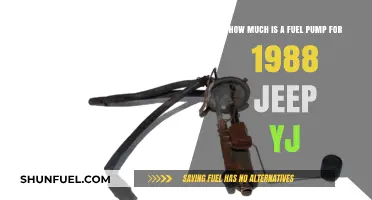 Fuel Pump Replacement for Jeep YJ: Cost and Compatibility