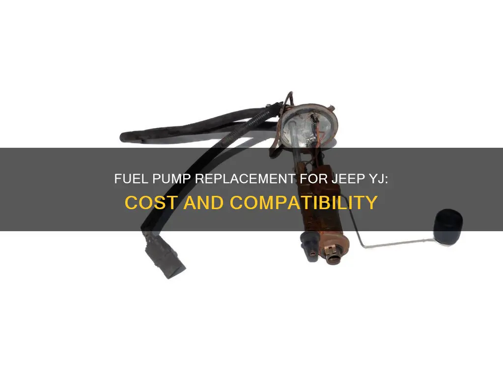 how much is a fuel pump for 1988 jeep yj