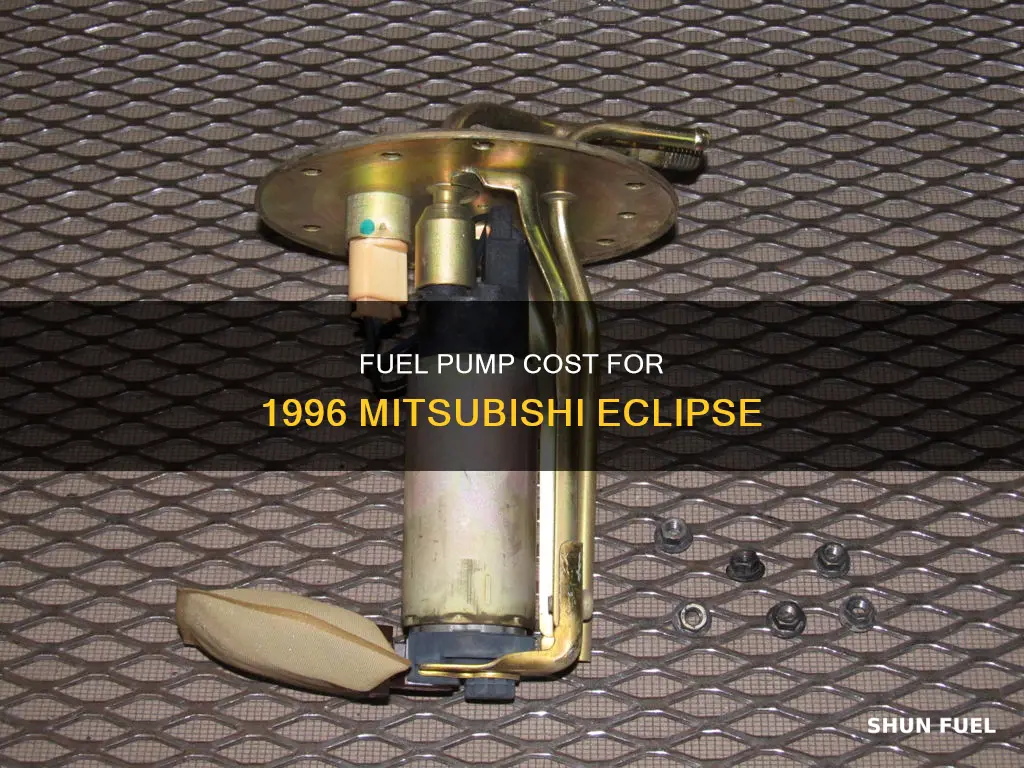 how much is a fuel pump for 1996 mitsubishi eclipse