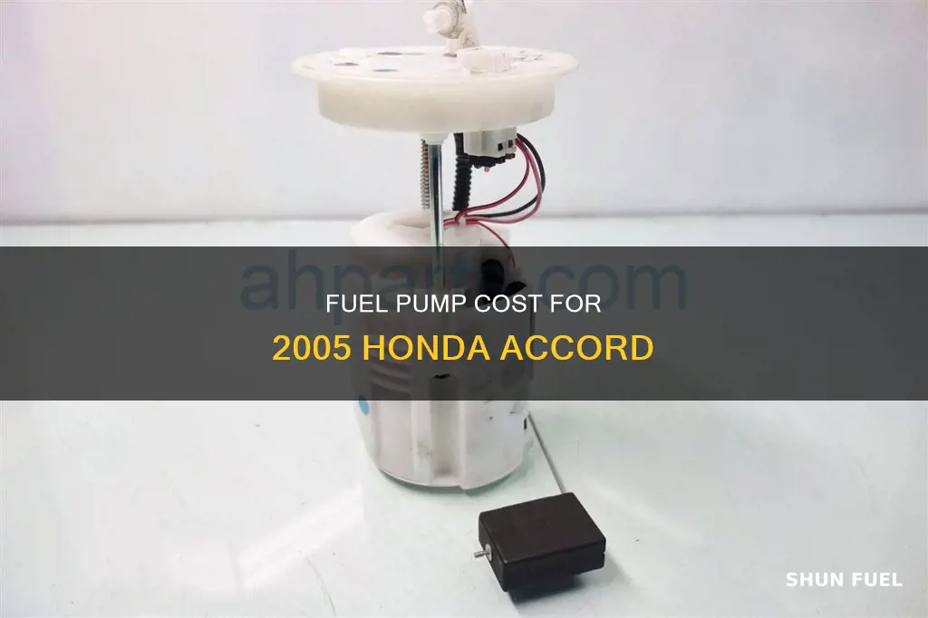 how much is a fuel pump for 2005 honda accord