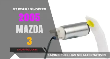 Fuel Pump Cost for 2005 Mazda 3: How Much?