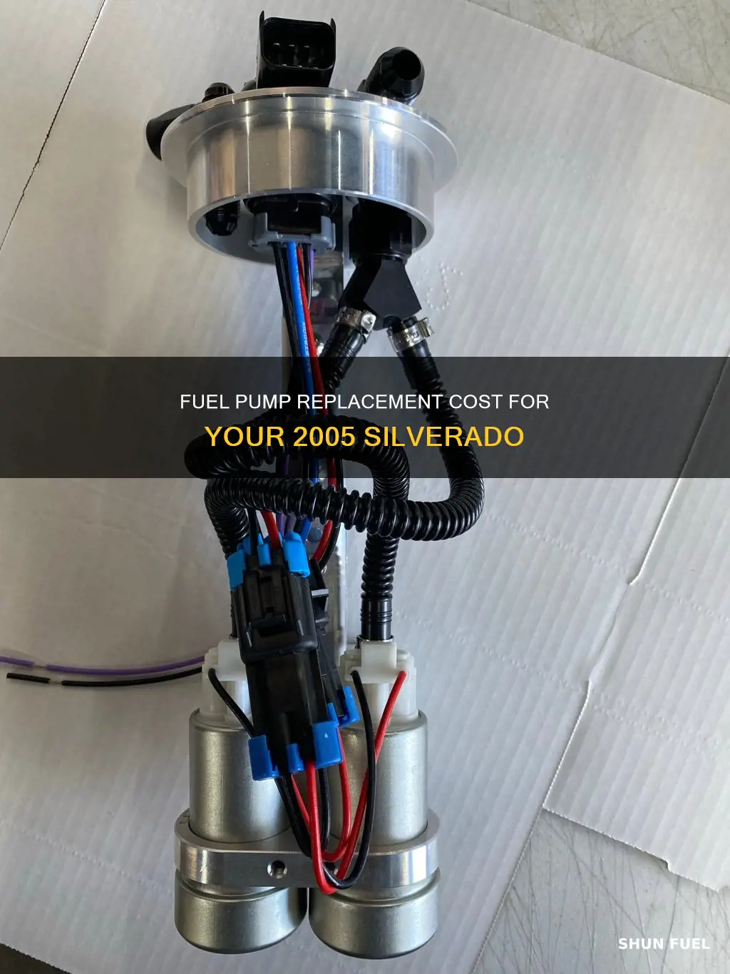 how much is a fuel pump for 2005 silverado