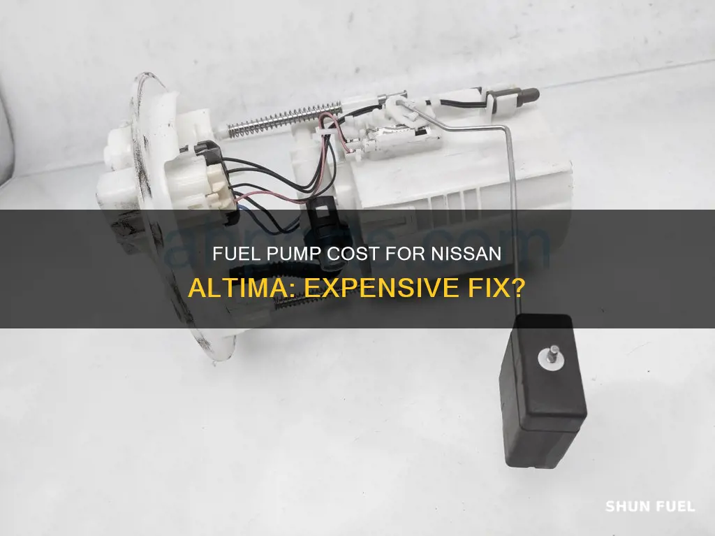 how much is a fuel pump for 2006 nissan altima