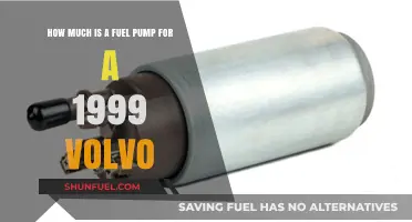 Fuel Pump Cost for a 1999 Volvo: How Much?