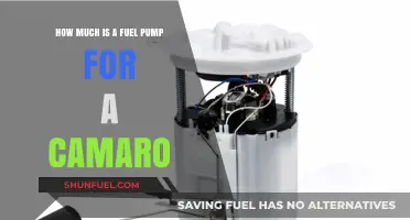 Fuel Pump Cost for a Camaro: How Much?