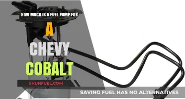 Fuel Pump Prices for Chevy Cobalt: How Much?