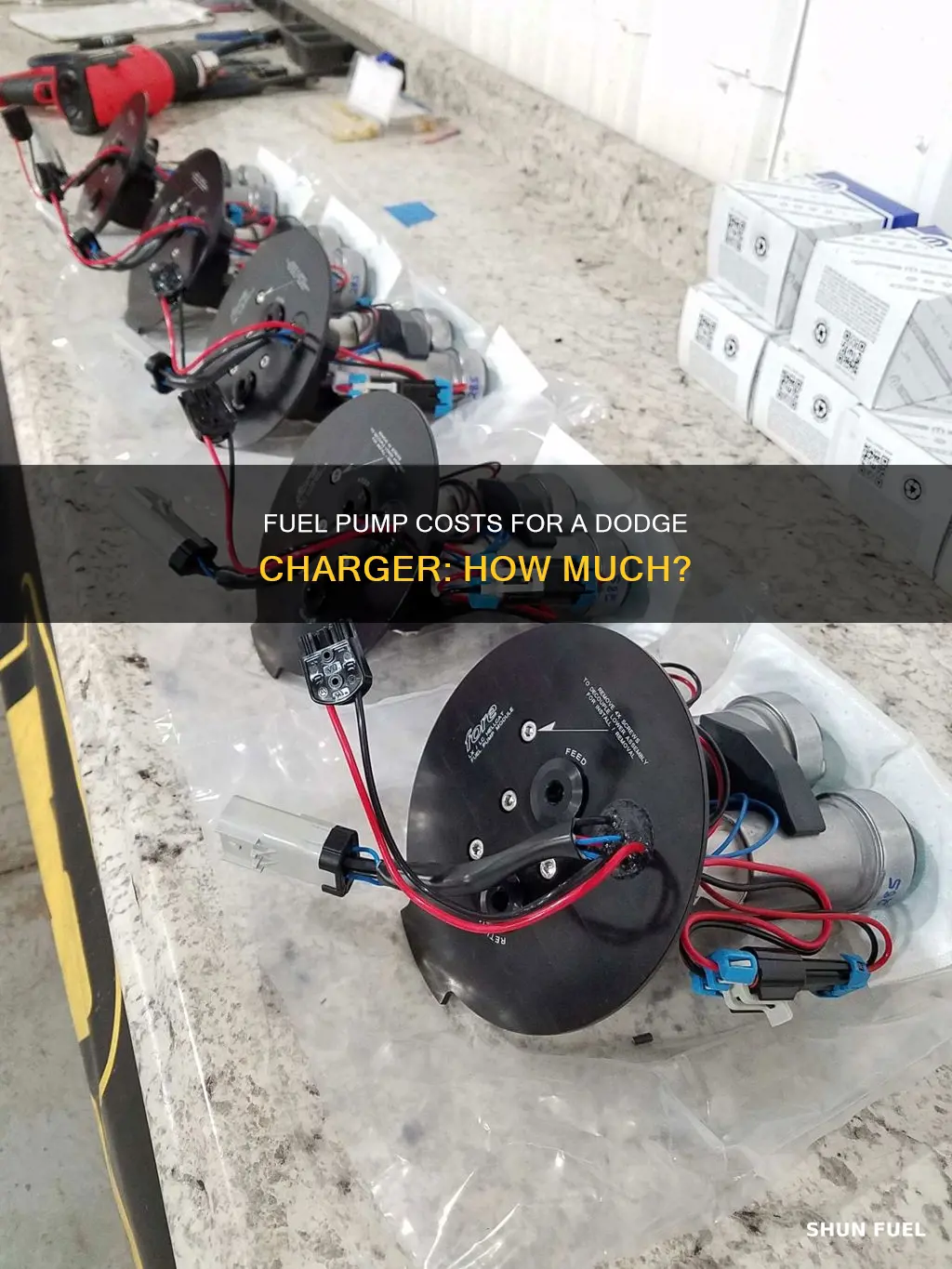 how much is a fuel pump for a dodge charger