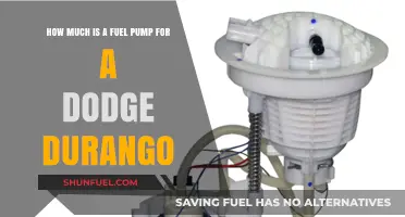 Fuel Pump Cost for a Dodge Durango: How Much?