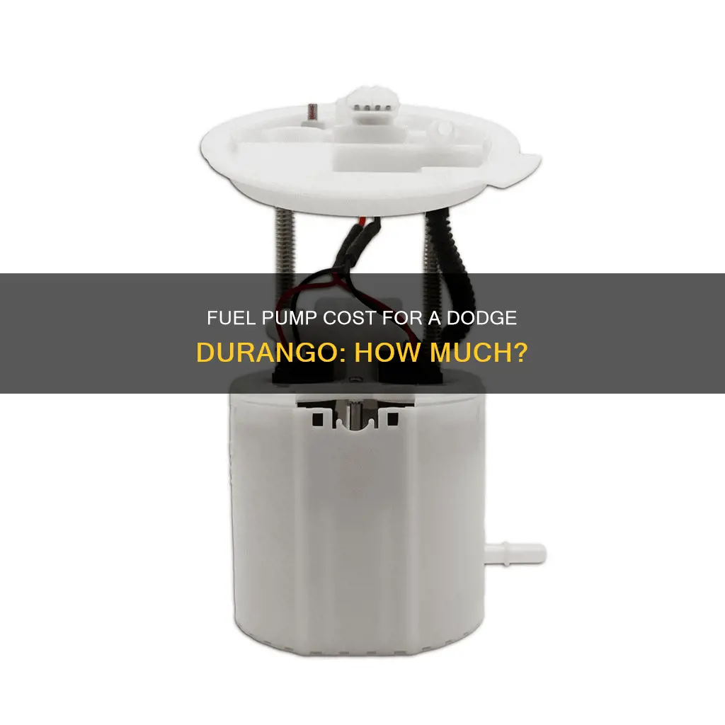 how much is a fuel pump for a dodge durango