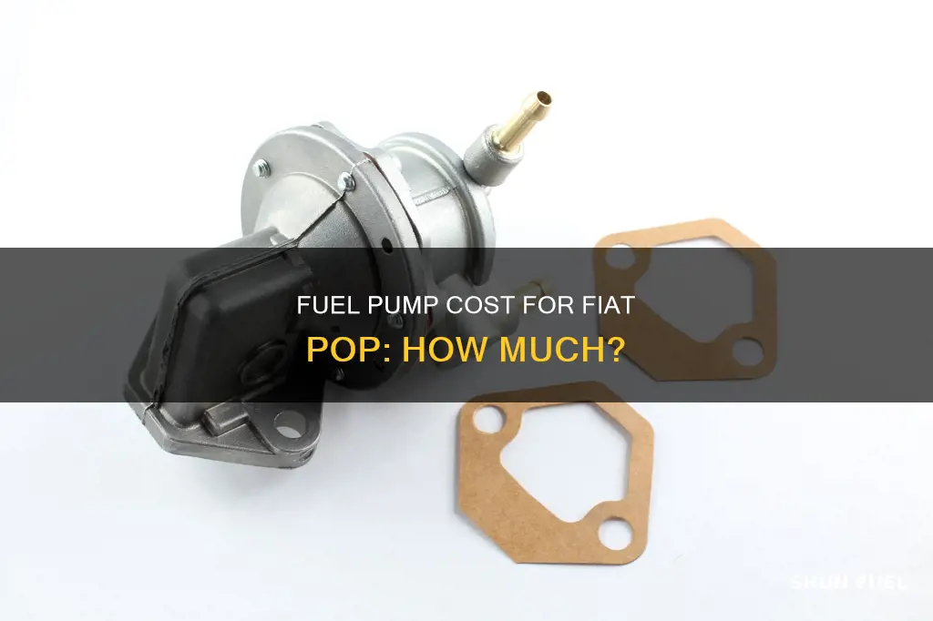 how much is a fuel pump for a fiat pop