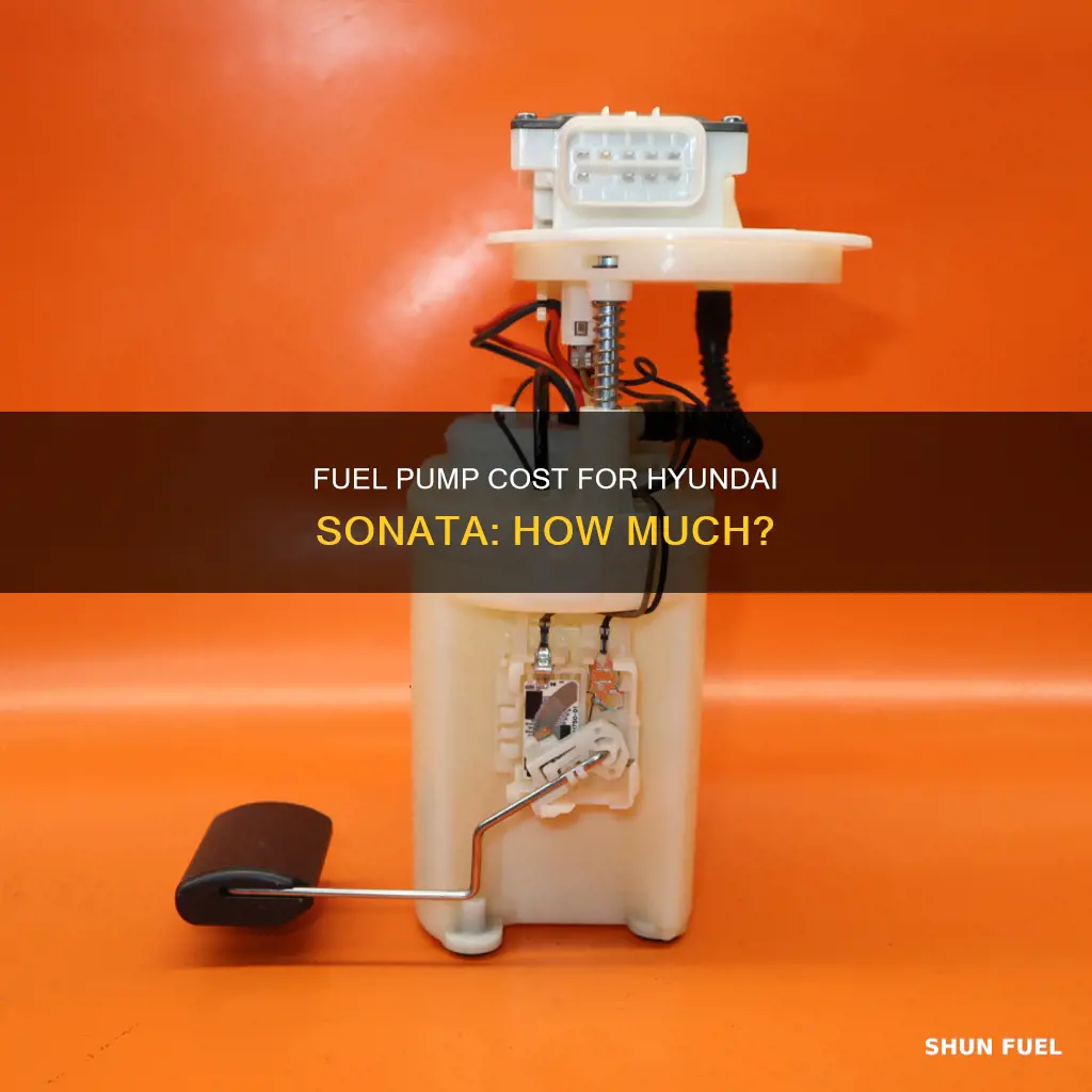 how much is a fuel pump for a hyundai sonata