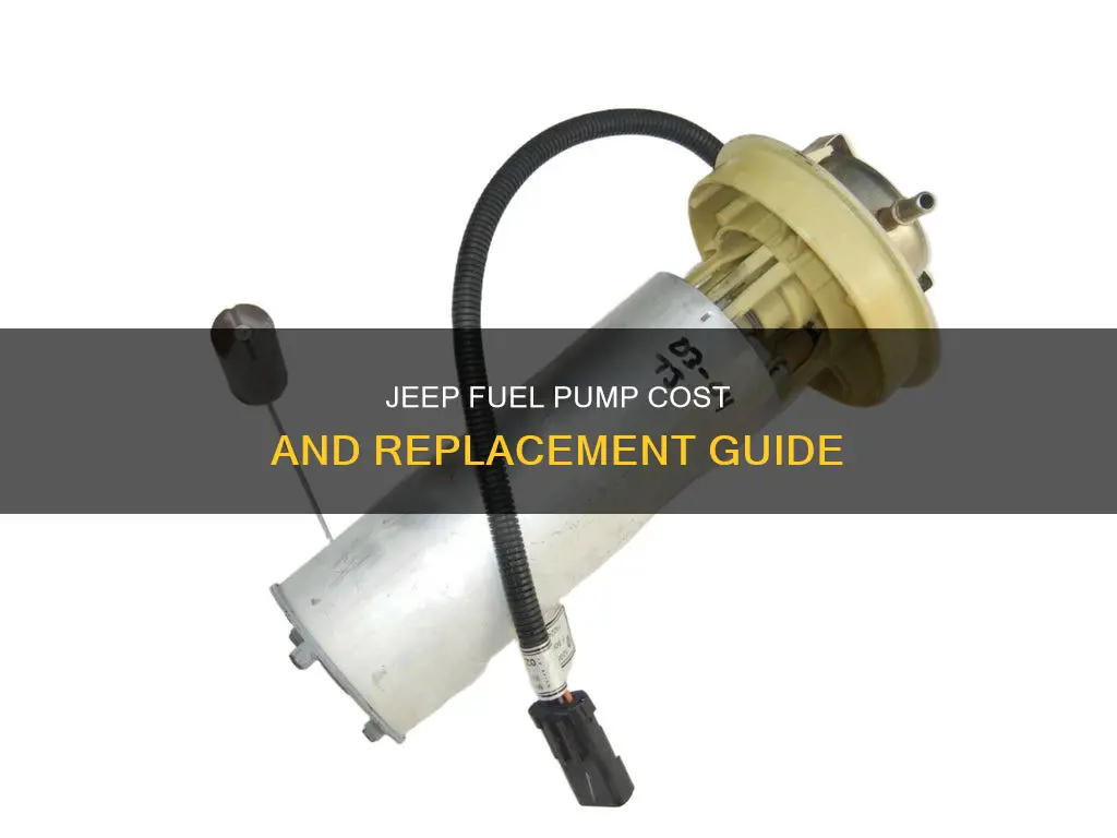 how much is a fuel pump for a jeep