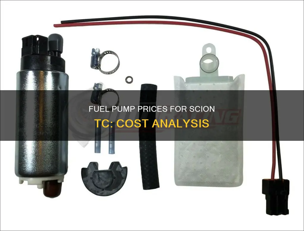 how much is a fuel pump for a scion tc