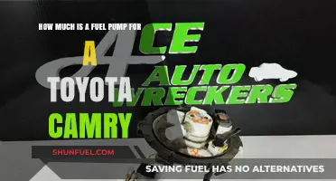 Toyota Camry Fuel Pump: Cost and Replacement Guide