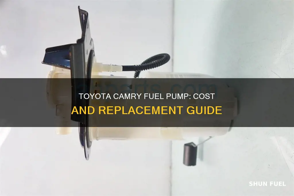 how much is a fuel pump for a toyota camry