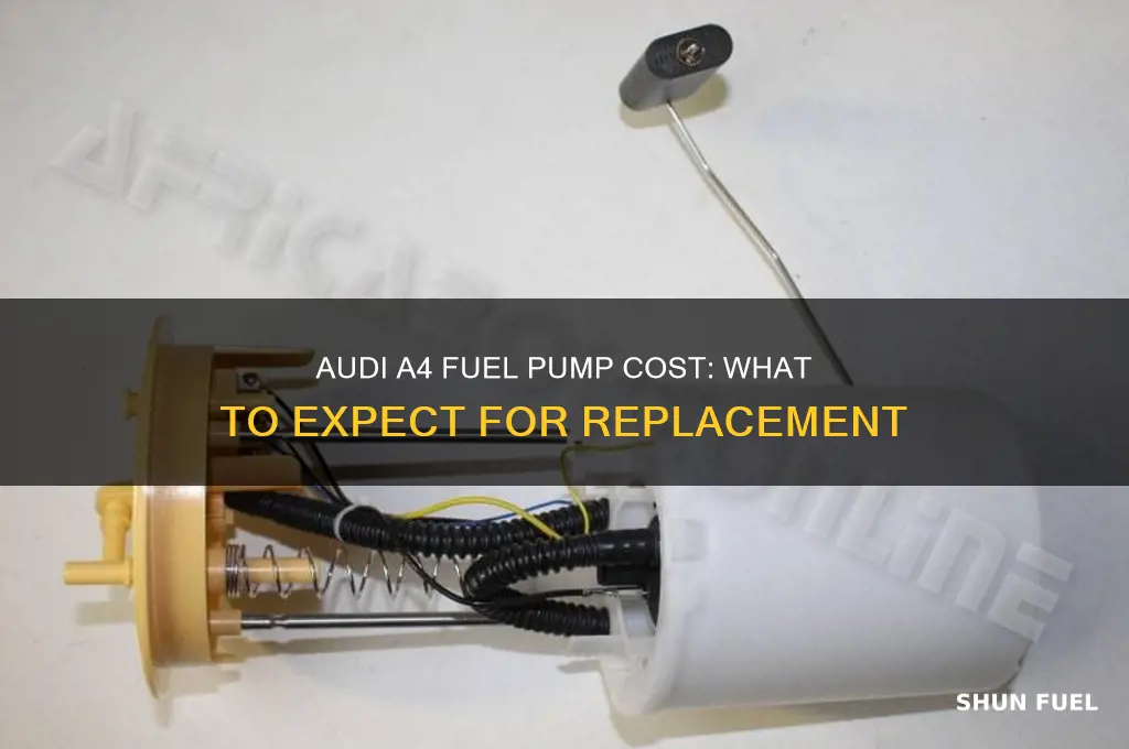 how much is a fuel pump for audi a4