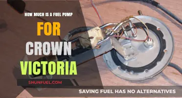 Fuel Pump Cost for Crown Victoria: How Much?