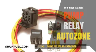 Fuel Pump Relay Cost at AutoZone: How Much?