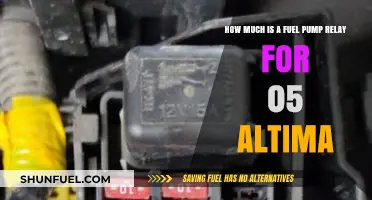 Fuel Pump Relay Cost for 05 Altima