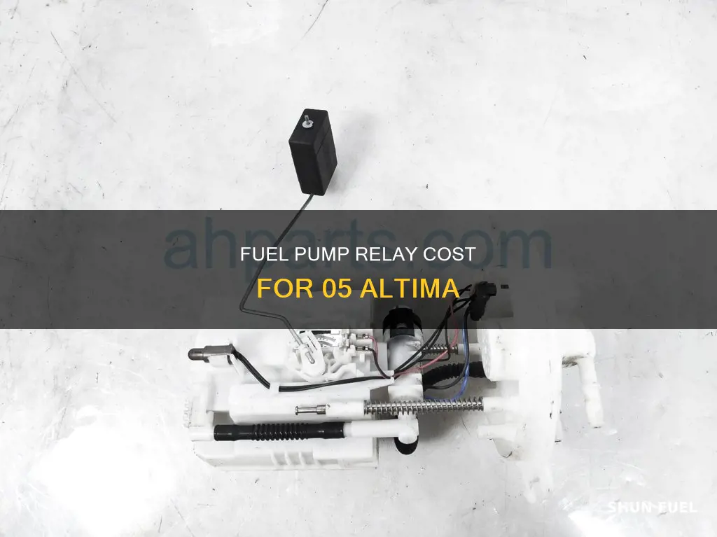 how much is a fuel pump relay for 05 altima