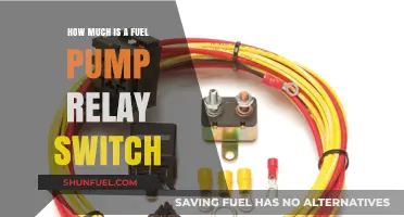 Fuel Pump Relay Switch: Cost and Replacement