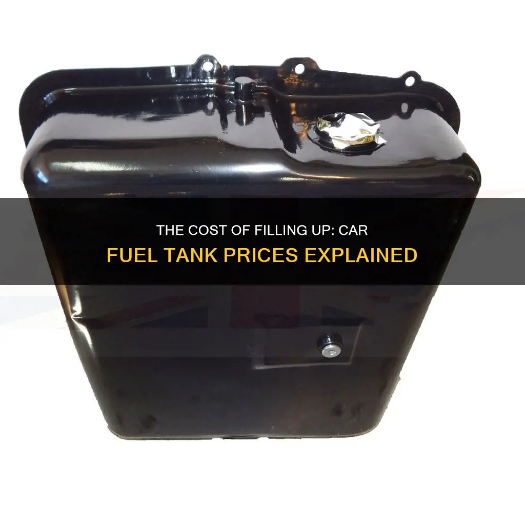 how much is a fuel tank for a car