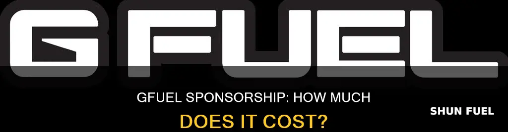 how much is a g fuel sponsorship