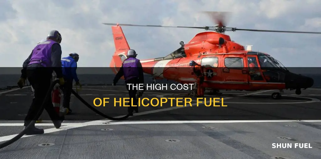 how much is a gallon of helicopter fuel