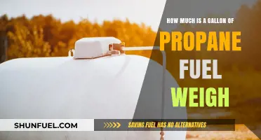 Propane Fuel: Gallon Weight Explained