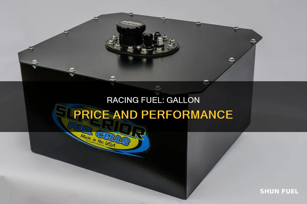 how much is a gallon of racing fuel
