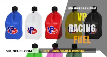 The Cost of VP Racing Fuel by the Gallon
