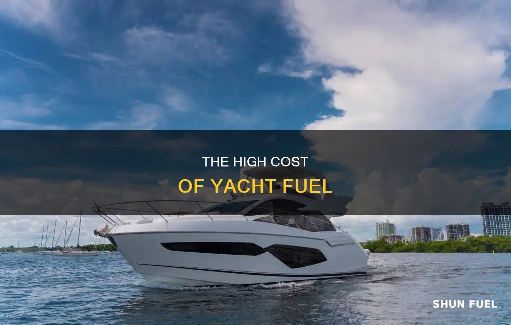how much is a gallon yacht fuel