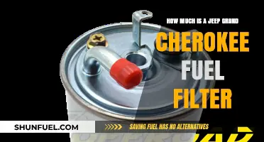 Jeep Grand Cherokee Fuel Filter Cost and Replacement Guide