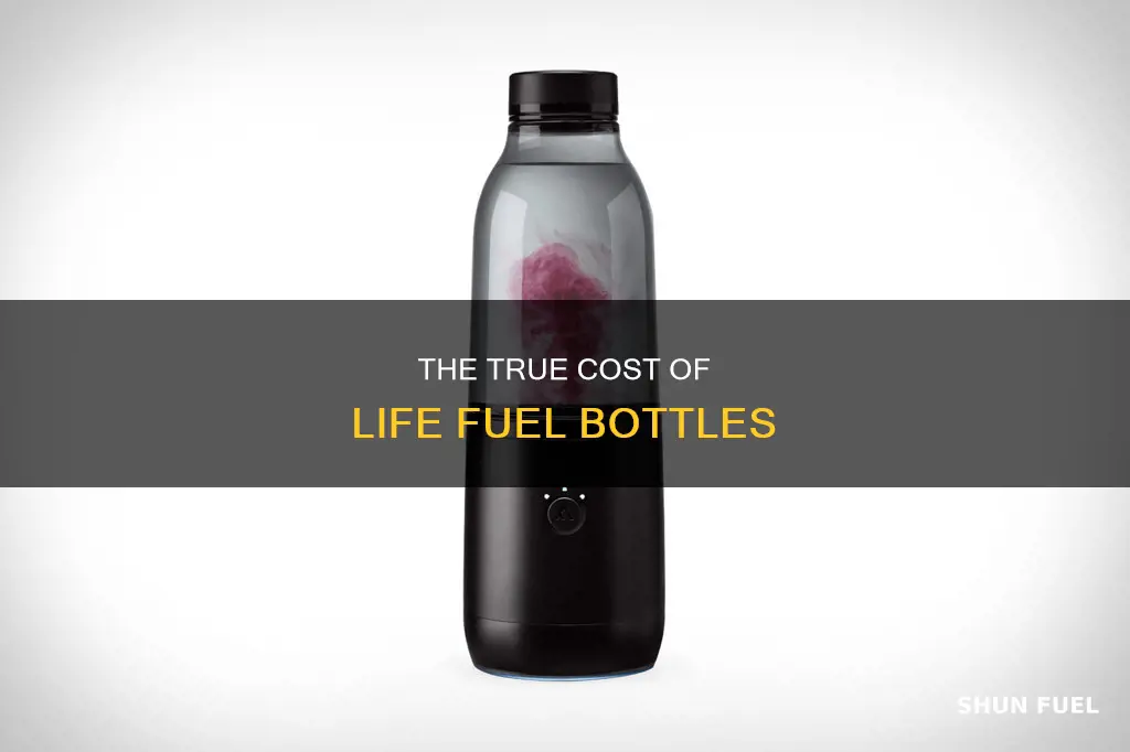 how much is a life fuel bottle cost