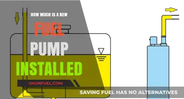 Fuel Pump Replacement: Cost and Installation