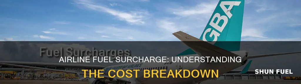 how much is airline fuel surcharge