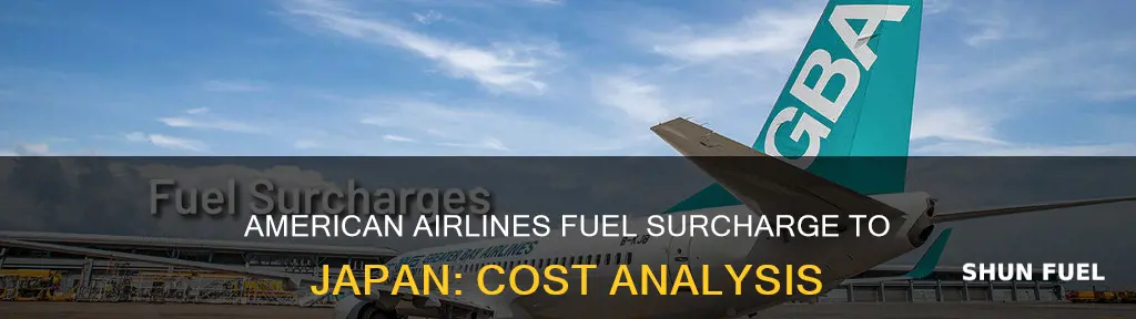 how much is american airlines fuel surcharge to japan