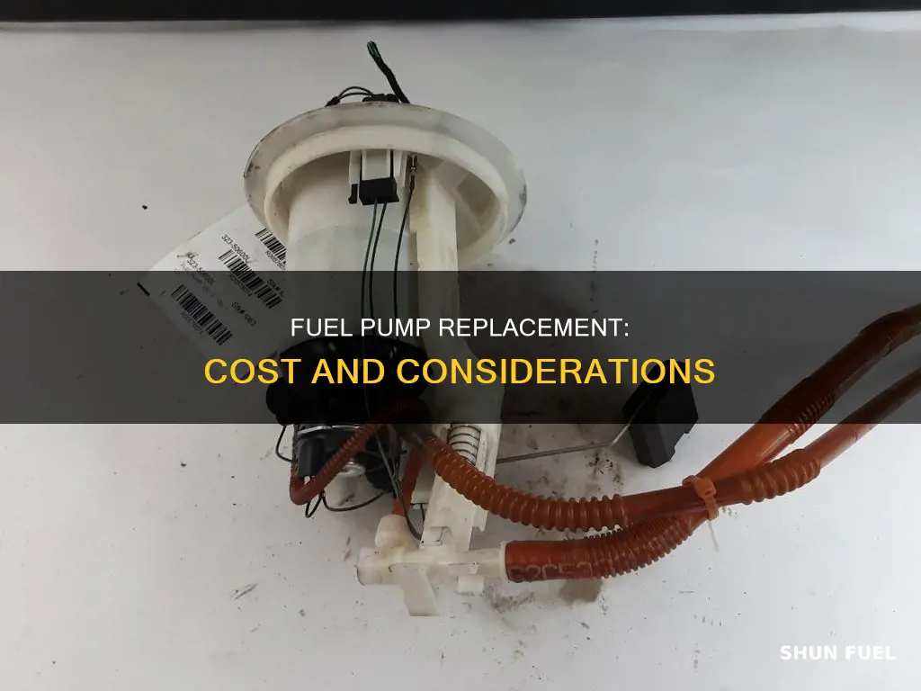how much is an e550 fuel pump