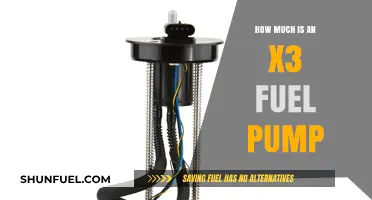 Fuel Pump Replacement: X3 Cost and Considerations