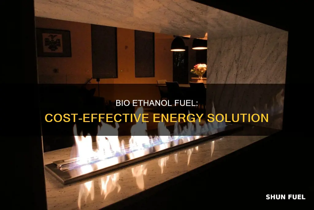 how much is bio ethanol fuel
