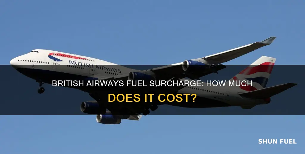 how much is british airways fuel surcharge